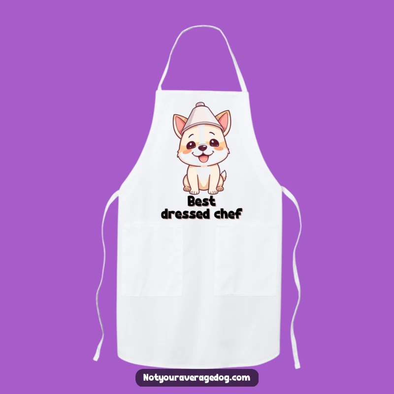 Funny Lampshade Dog Apron: Cook Up Laughs in the Kitchen
