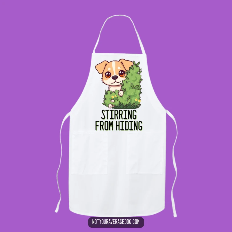 Funny Googly Eyes Dog Apron - Cook with Comical Observation, Great Funny Gift!