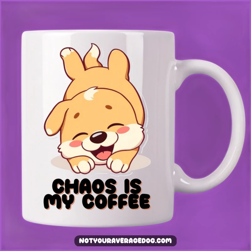 Joyful Dog Tumble Mug: A Funny Gift for Dog Lovers, Full of Pure Fun