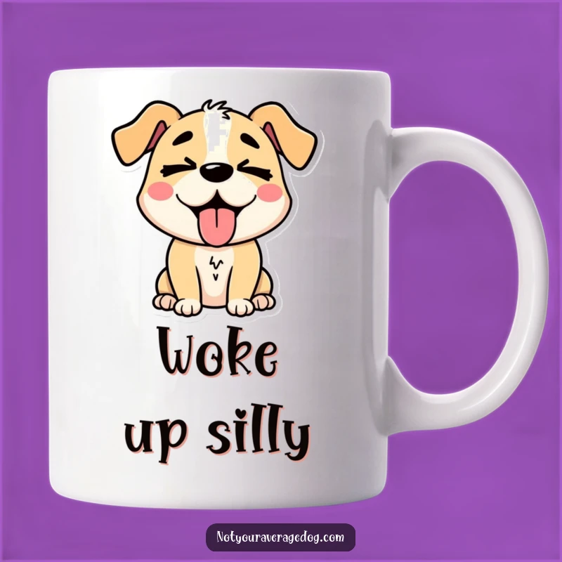 Funny Silly Dog Tongue Out Mug: A Hilarious Gift for Dog Lovers
