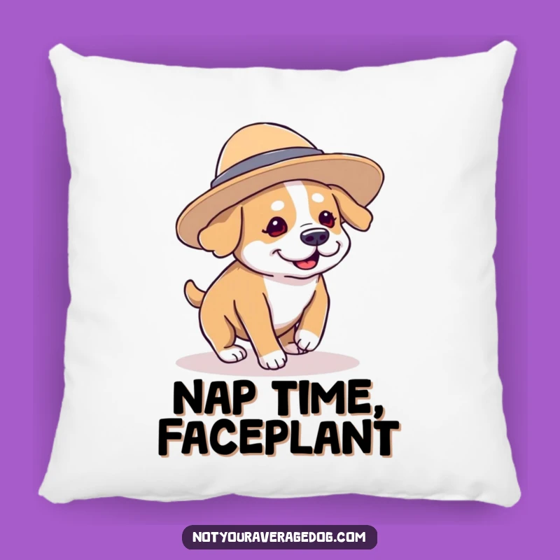 Cozy Funny Clumsy Dog Hat Pillow: Cuddle Up with Comedy