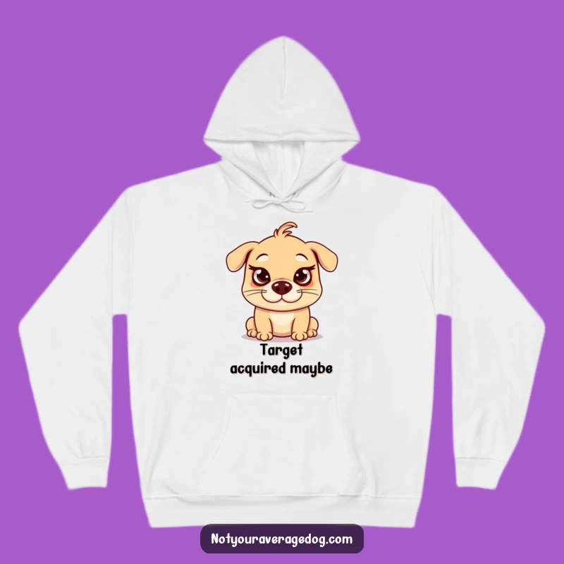 Funny Crossed Eyes Dog Hoodie: Cozy Goofiness & Big Smiles, Gift