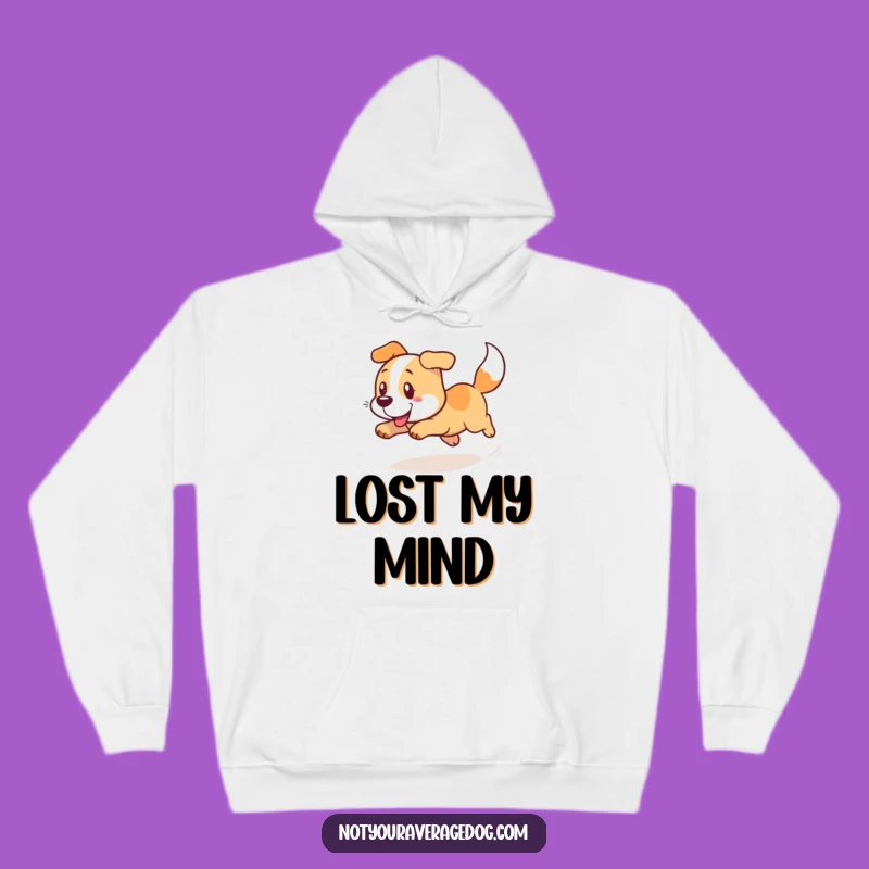 Funny Dog Tail Spin Hoodie: Cozy Up With Some Canine Comedy Funny Gift