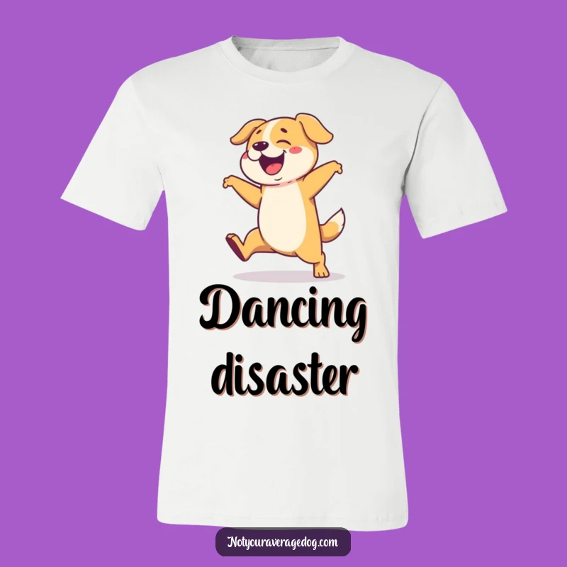 Funny Dog Dance Shirt: Clumsy Canine's Exaggerated Moves, Perfect Funny Gift