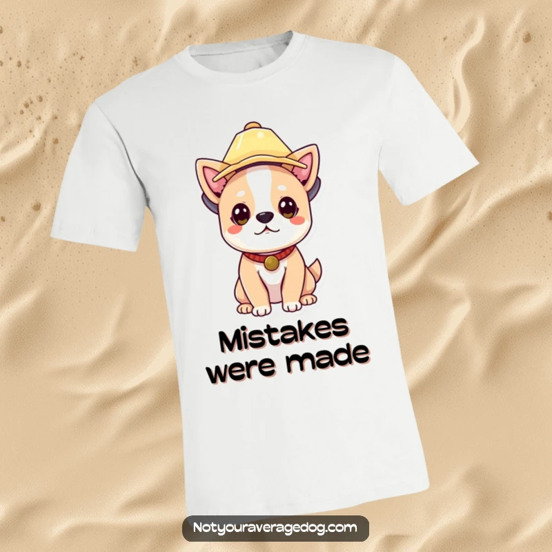 Funny dog wearing a lampshade like a hat, symbolizing pure, unadulterated silliness and party vibes.