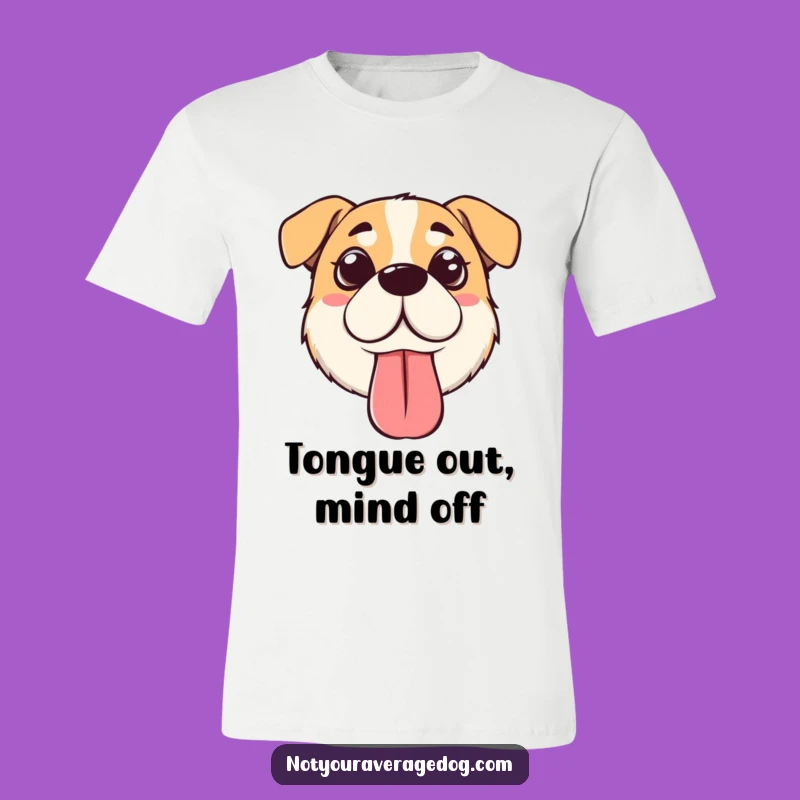 Funny Silly Dog Face T-Shirt: Wear Your Dog's Goofy Personality