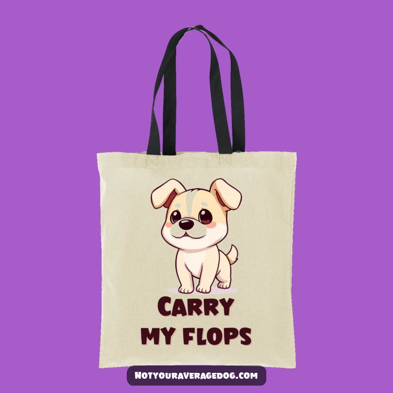 Funny Floppy Ear Dog Tote Bag: Carry Your Laughs Everywhere