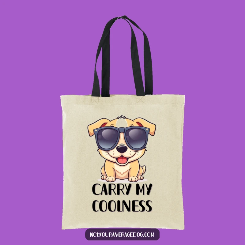 Funny Goofy Dog Sunglasses Tote Bag - Carry Your Fun!