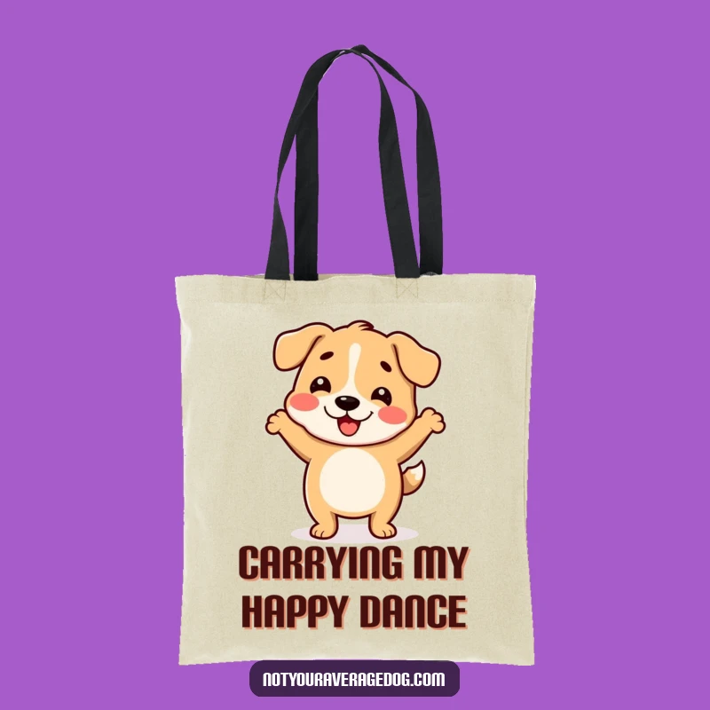 Funny Wiggle Dog Tote Bag: Carry Your Fun & Laughter